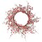 24-Inch Natural Berry Wreath: Festive Holiday Decor | Elegant Christmas Accents for Home and Office | Lifelike Naoic Berries for Stunning Seasonal Displays
